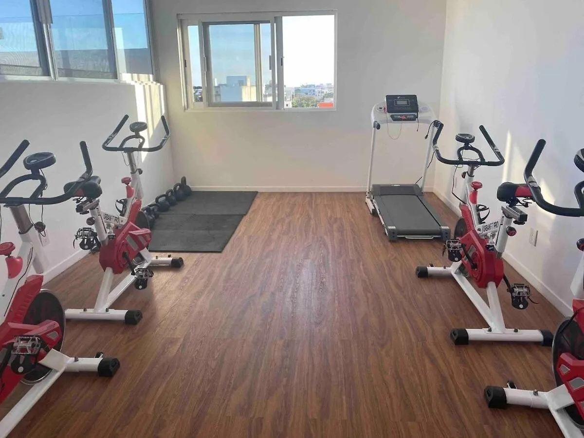 Estudio | Centrico | Piscina C/Vista Al Mar | Gym Lägenhet Playa del Carmen